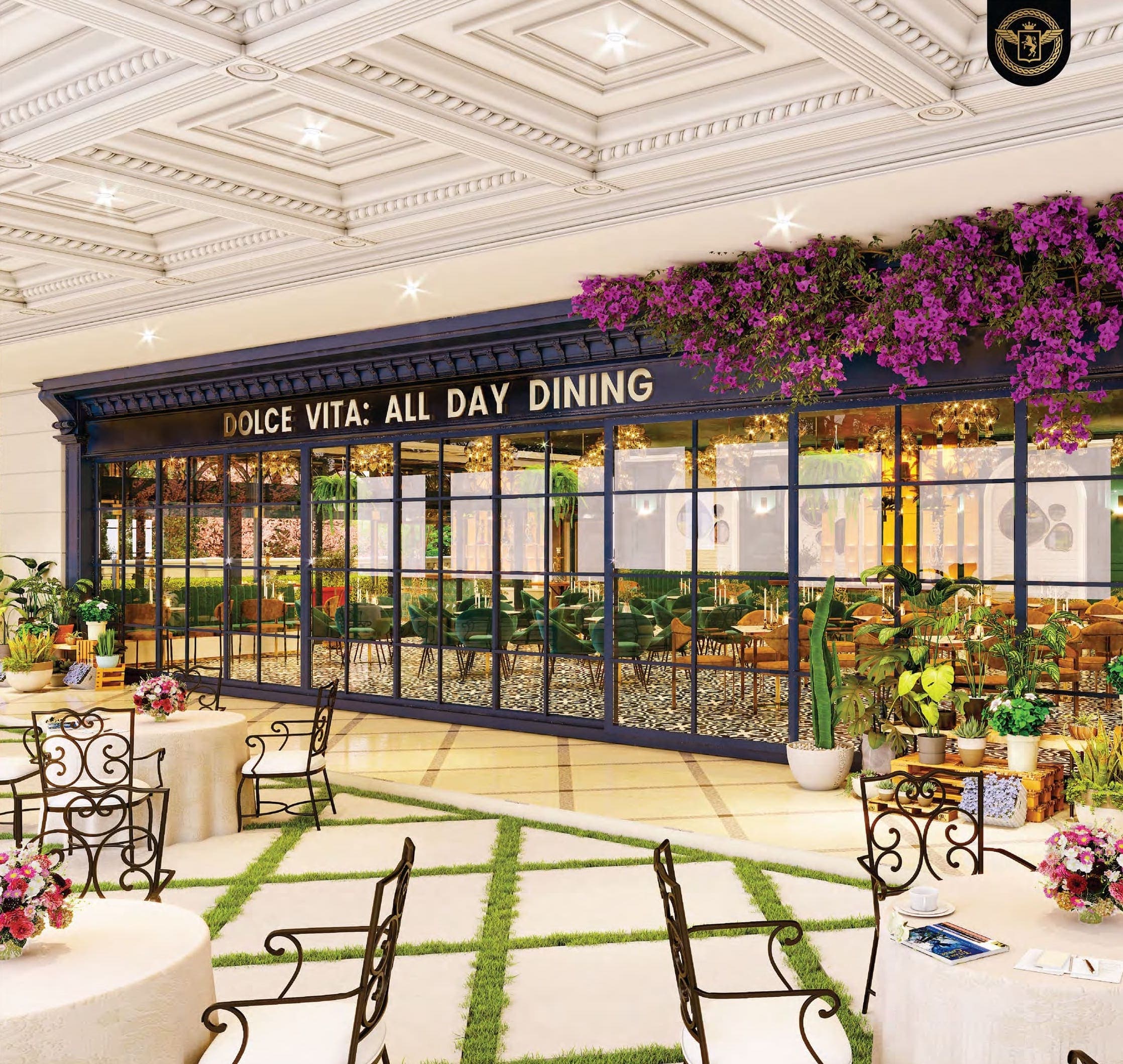 Dolce Vita amenity Gusto Itliano Ristorant - Arjan, Dubai - by Vincitore
