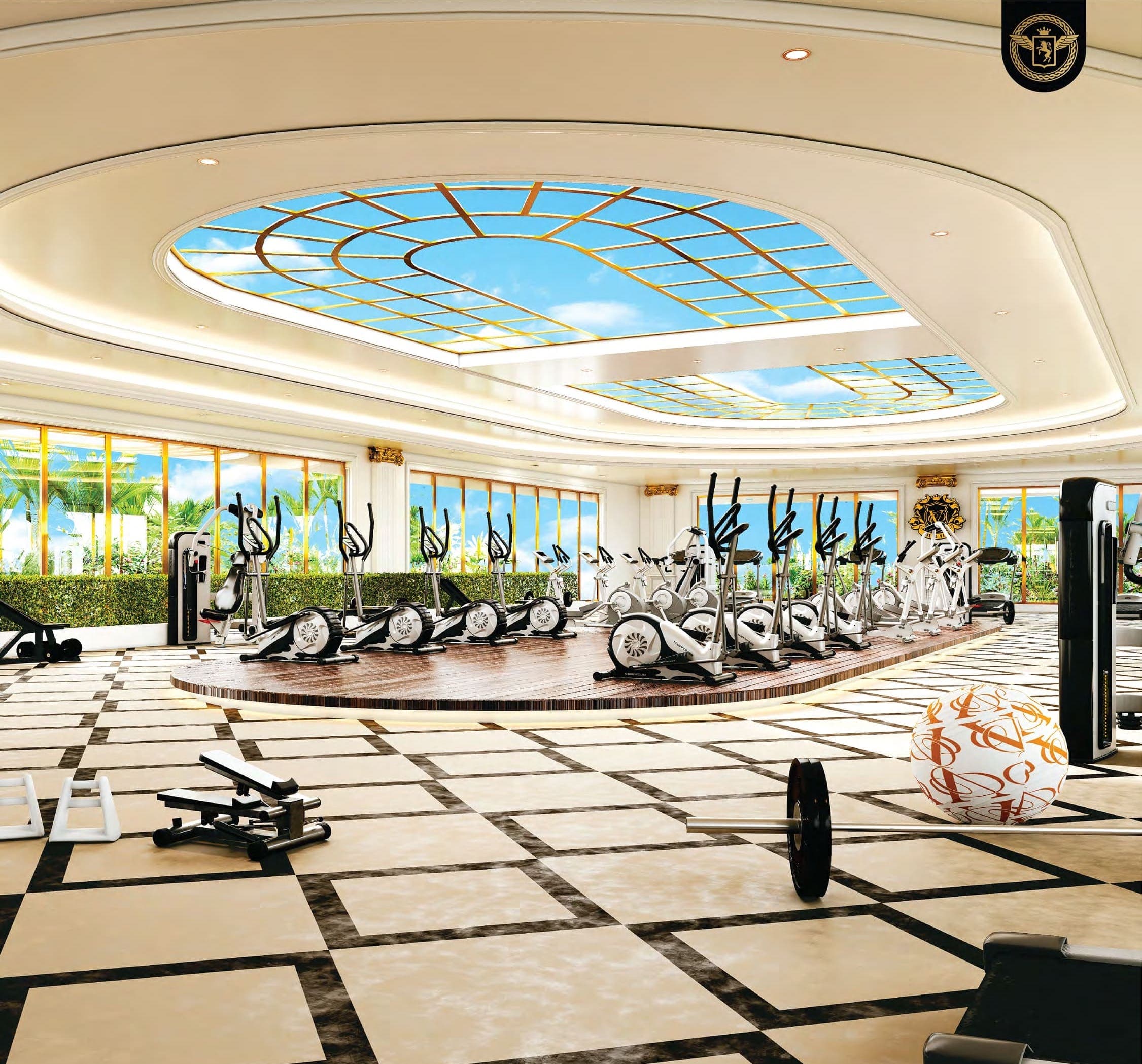 Dolce Vita amenity Gym - Arjan, Dubai - by Vincitore