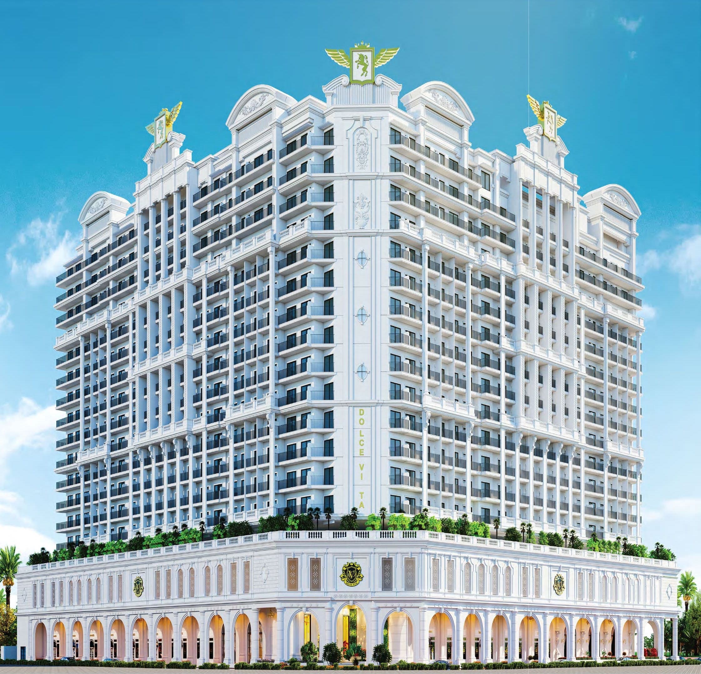 Dolce Vita exterior view - Arjan, Dubai - by Vincitore