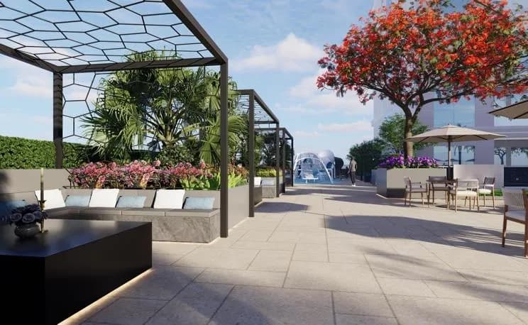 Dreamlife Residences amenity BBQ Area - Dubai Islands, Dubai - by Nova Power Real Estate