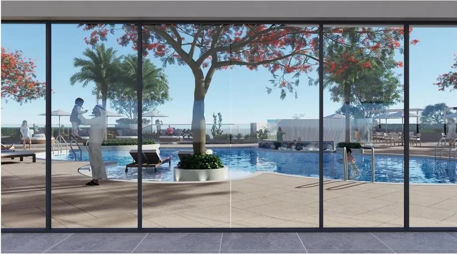 Dreamlife Residences amenity Community Pool - Dubai Islands, Dubai - by Nova Power Real Estate