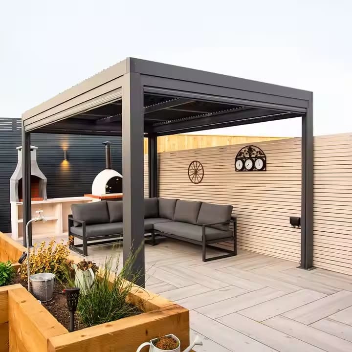 Dubai’s Hills Fairways 69 amenity Roof Access With Pergola - Dubai Hills, Dubai - by Wellington Developments