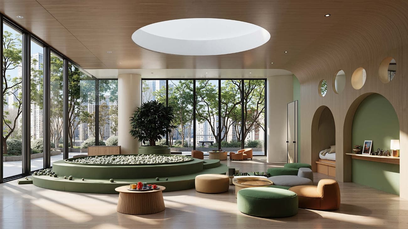 DWTN Residences amenity Kids Play Area in Business Bay, Dubai, by Deyaar