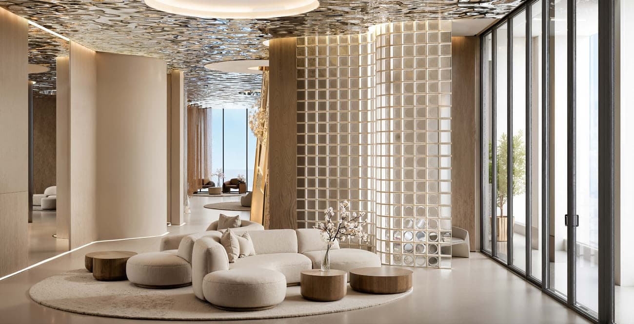 DWTN Residences amenity Observatory Lounge - Business Bay, Dubai - by Deyaar