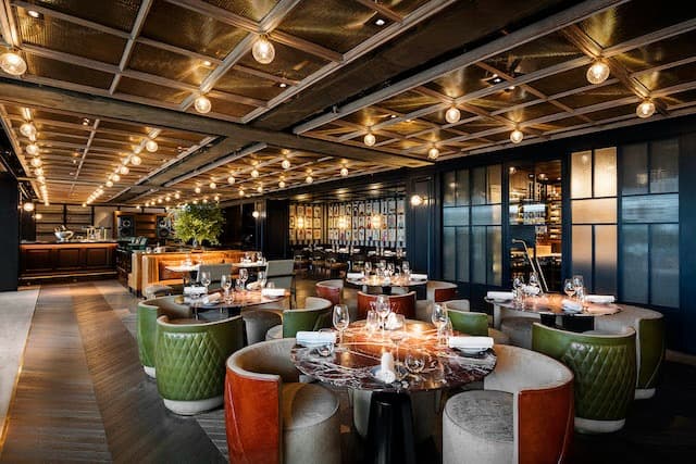 Edge Raha Island amenity Lounge & Bar / Relaxed Seating - Mina Al Arab, Dubai - by RAK Properties