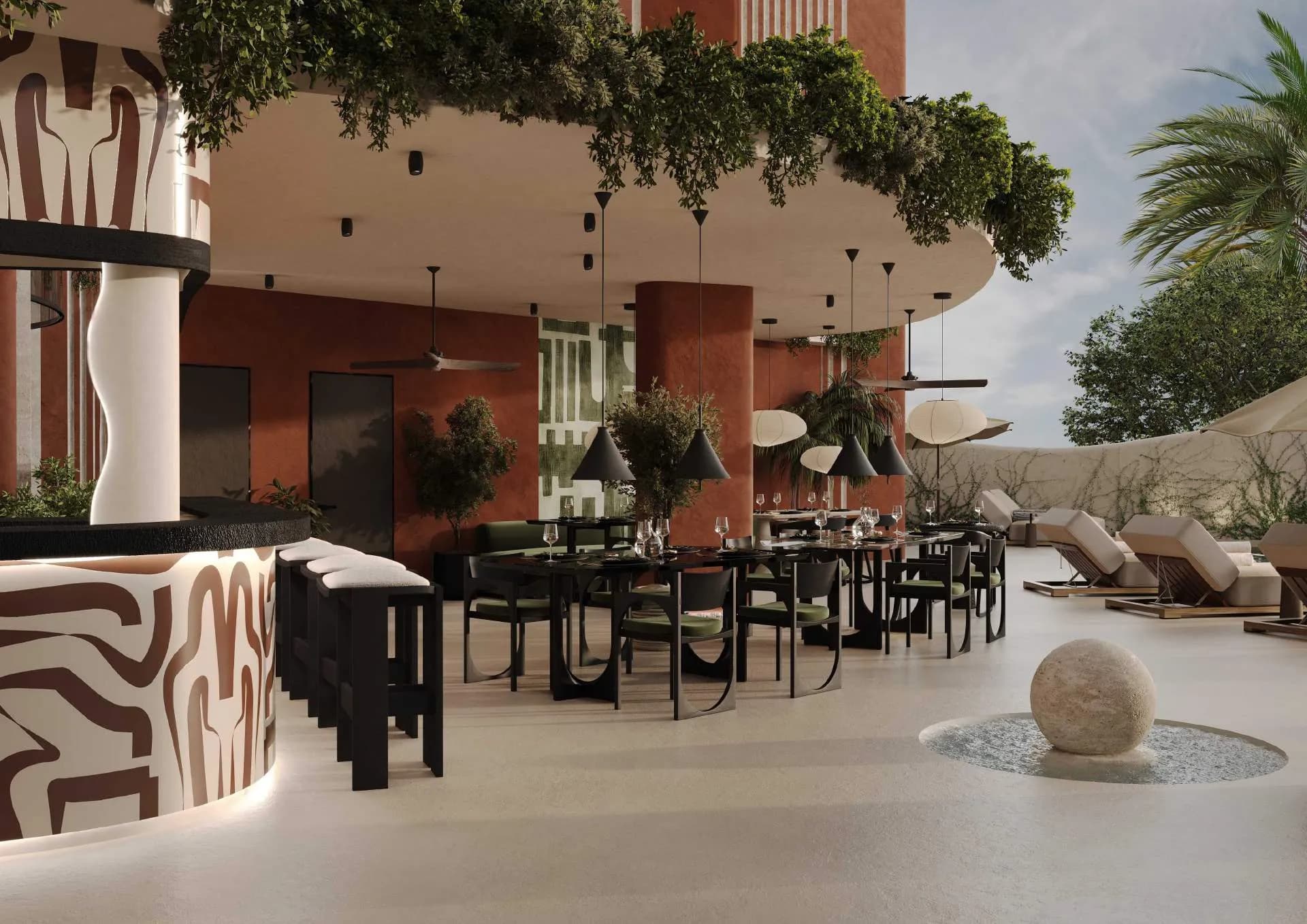 Eighth Sense amenity Cafe - Bali, Dubai - by IJI Group