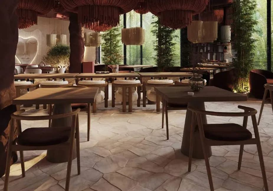 Eighth Sense amenity Restaurant - Bali, Dubai - by IJI Group