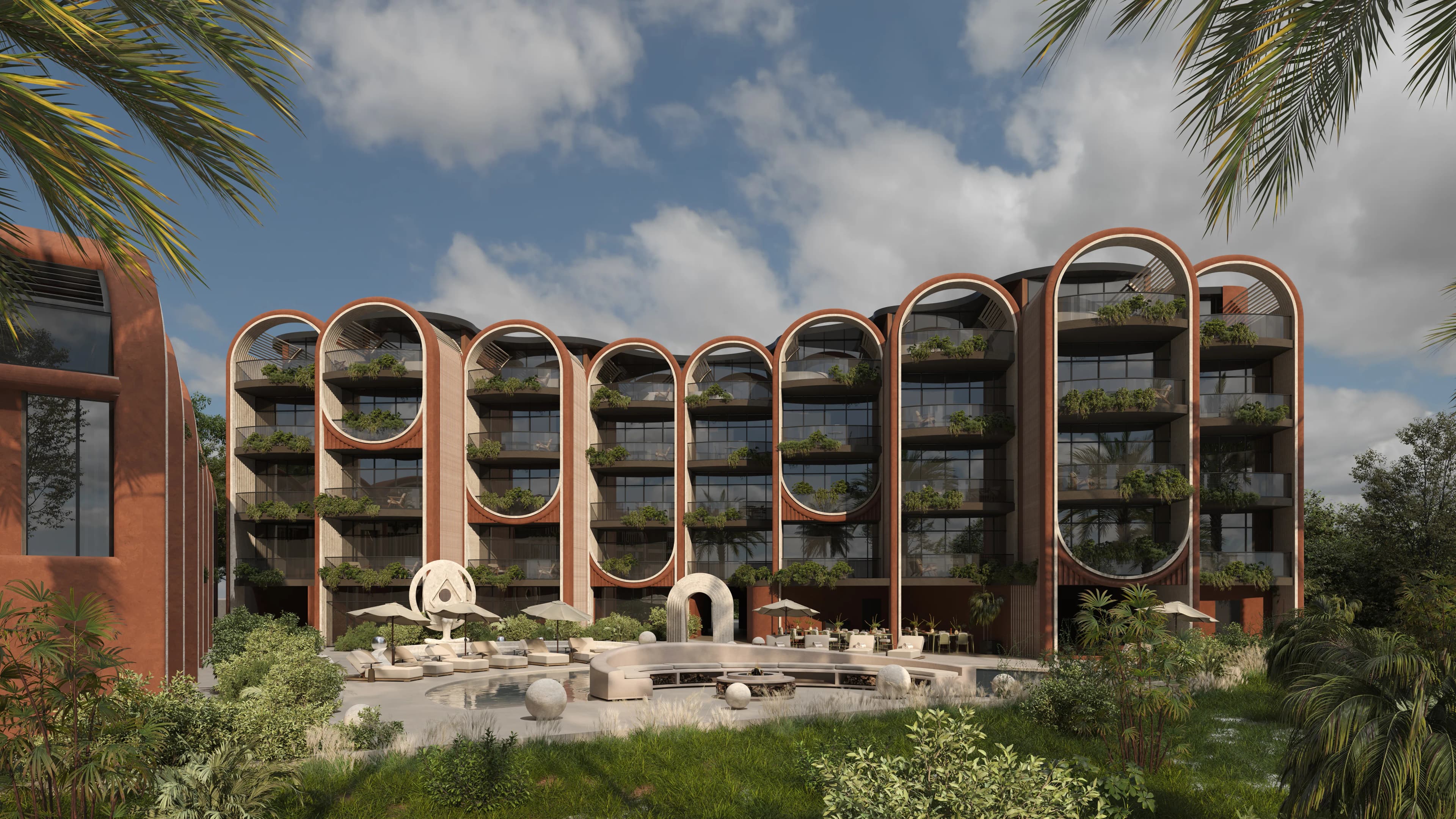 Eighth Sense exterior view - Bali, Dubai - by IJI Group