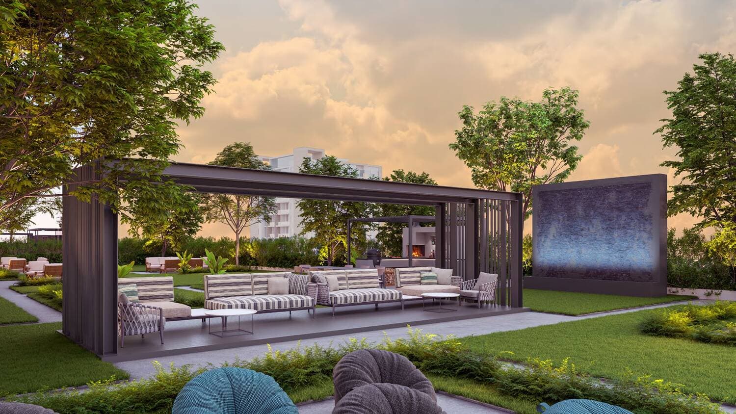 Elano amenity Cabana Seating in Arjan, Dubai, by ORO 24