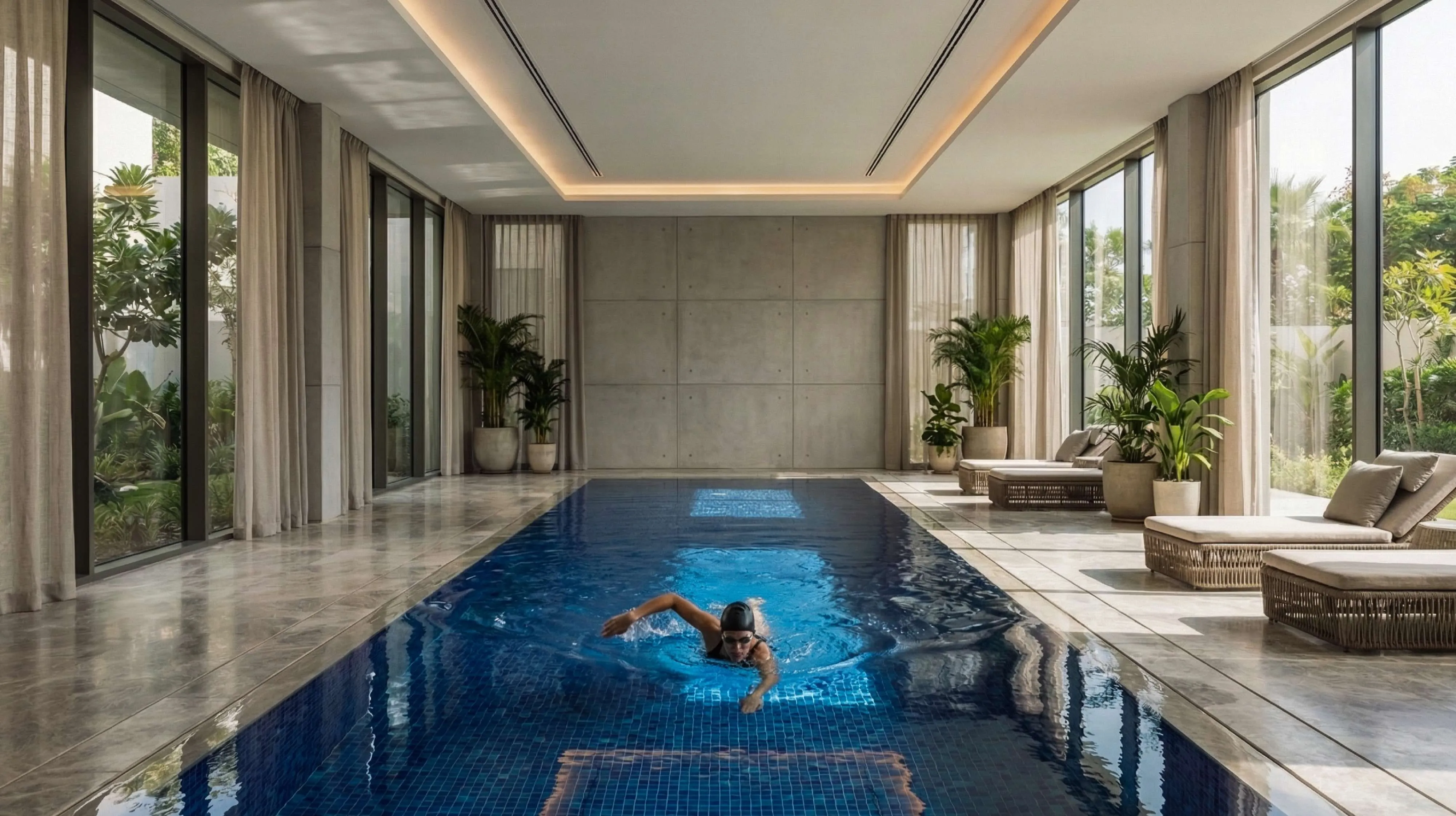Elanora by Zoya amenity Indoor Swimming Pool - Dubai Industrial City, Dubai - by Zoya Developments
