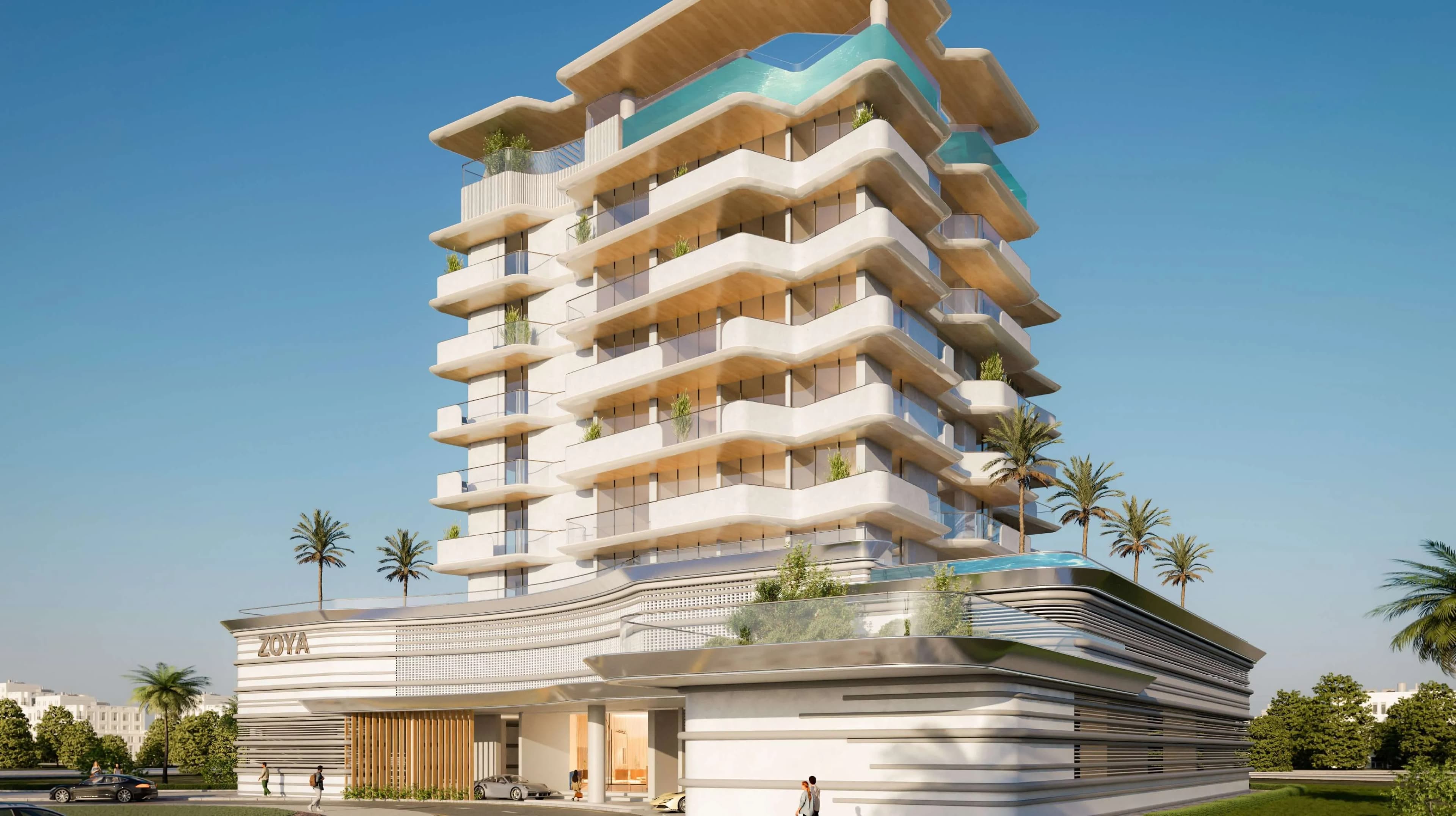 Elanora by Zoya exterior view - Dubai Industrial City, Dubai - by Zoya Developments