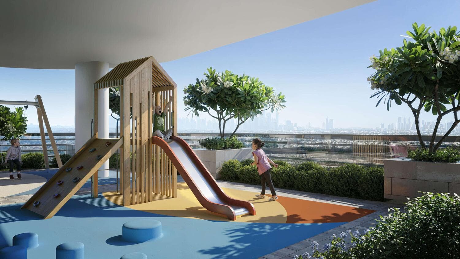 ELAR1S Axis amenity Outdoor Kids Play Area - JVT (Jumeirah Village Triangle), Dubai - by Object 1