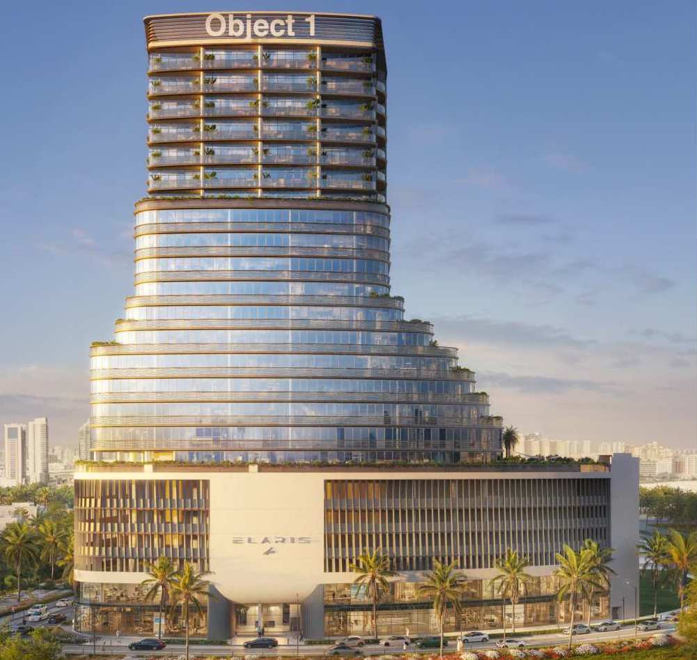 ELAR1S Axis exterior view - JVT (Jumeirah Village Triangle), Dubai - by Object 1