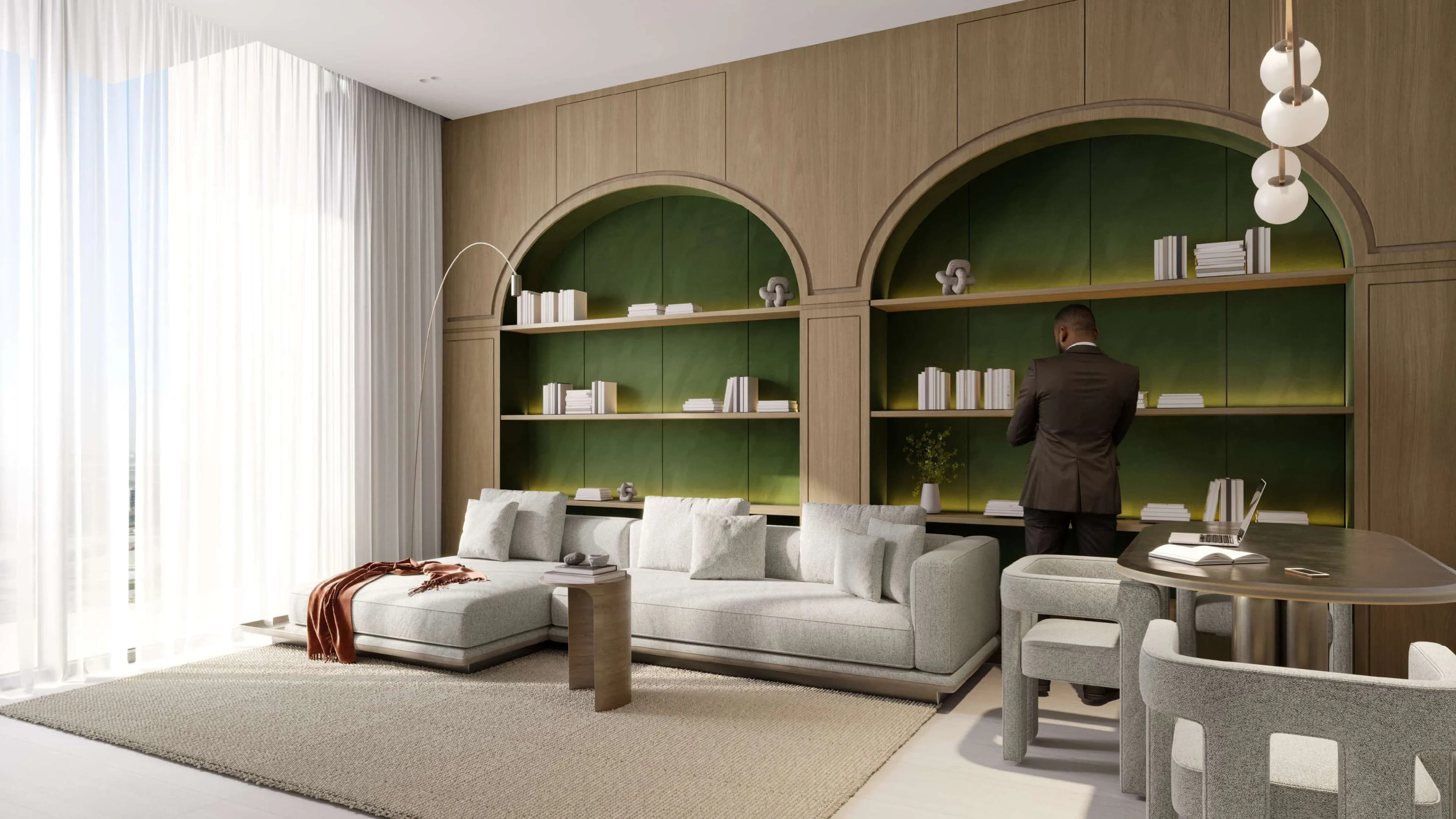 ELAR1S Rise amenity Clubhouse - Jumeirah Village Circle, Dubai - by Object 1