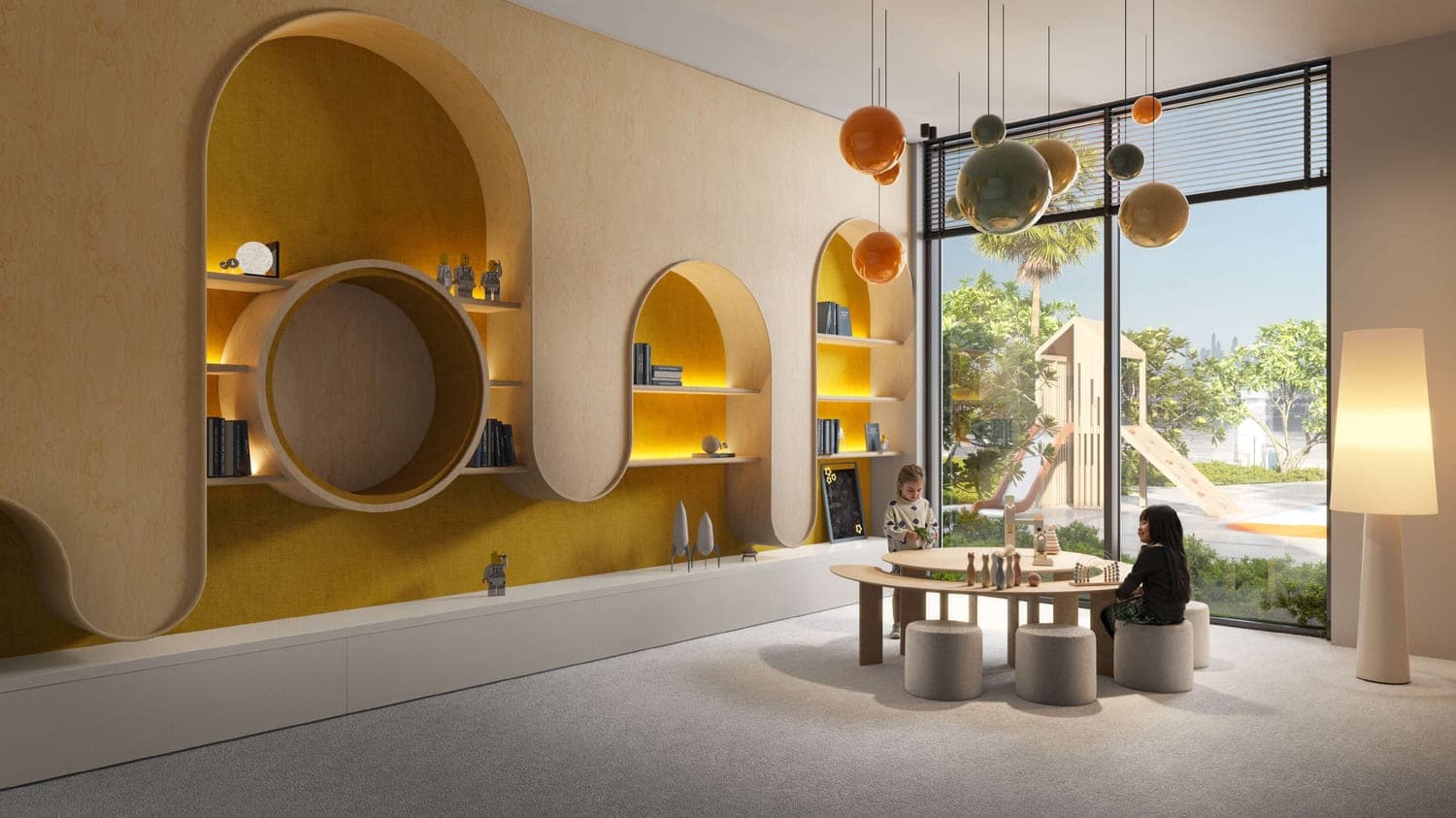 ELAR1S Sky amenity Kids Play Room - JVT (Jumeirah Village Triangle), Dubai - by Object 1
