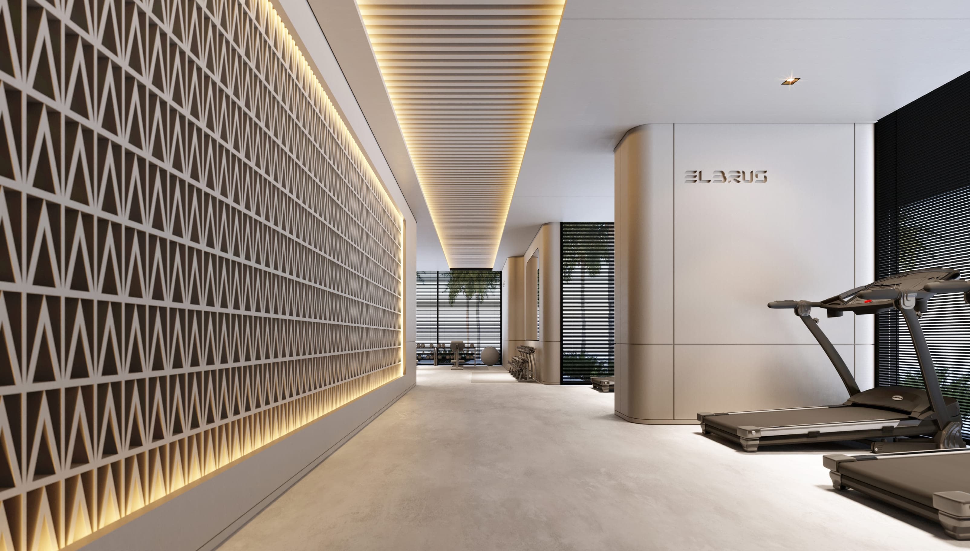 Elbrus amenity Fully Equipped Gym - JVT (Jumeirah Village Triangle), Dubai - by Tiger Group
