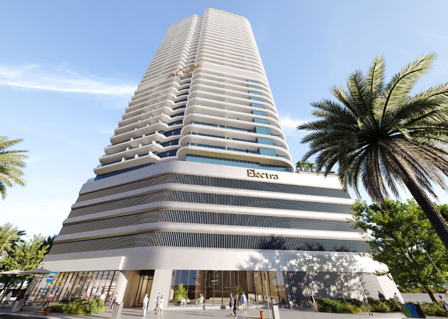 Electra Acube exterior view - JVC (Jumeirah Village Circle), Dubai - by Acube Developments