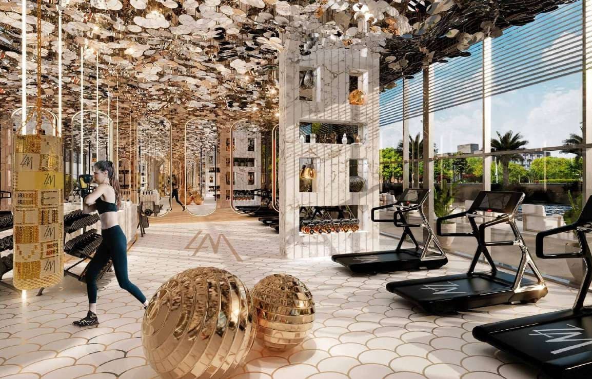 Elegance Tower amenity Gymnasium in Downtown Dubai, Dubai, by DAMAC