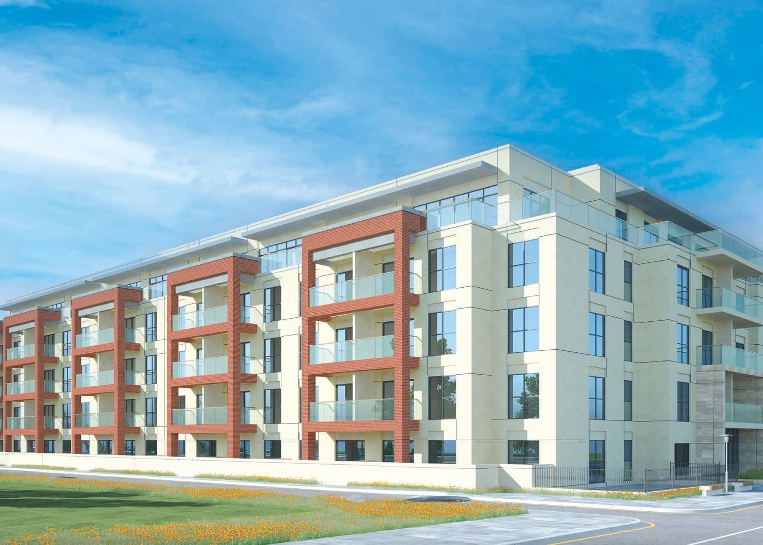 Eleganz exterior view - JVC (Jumeirah Village Circle), Dubai - by Danube