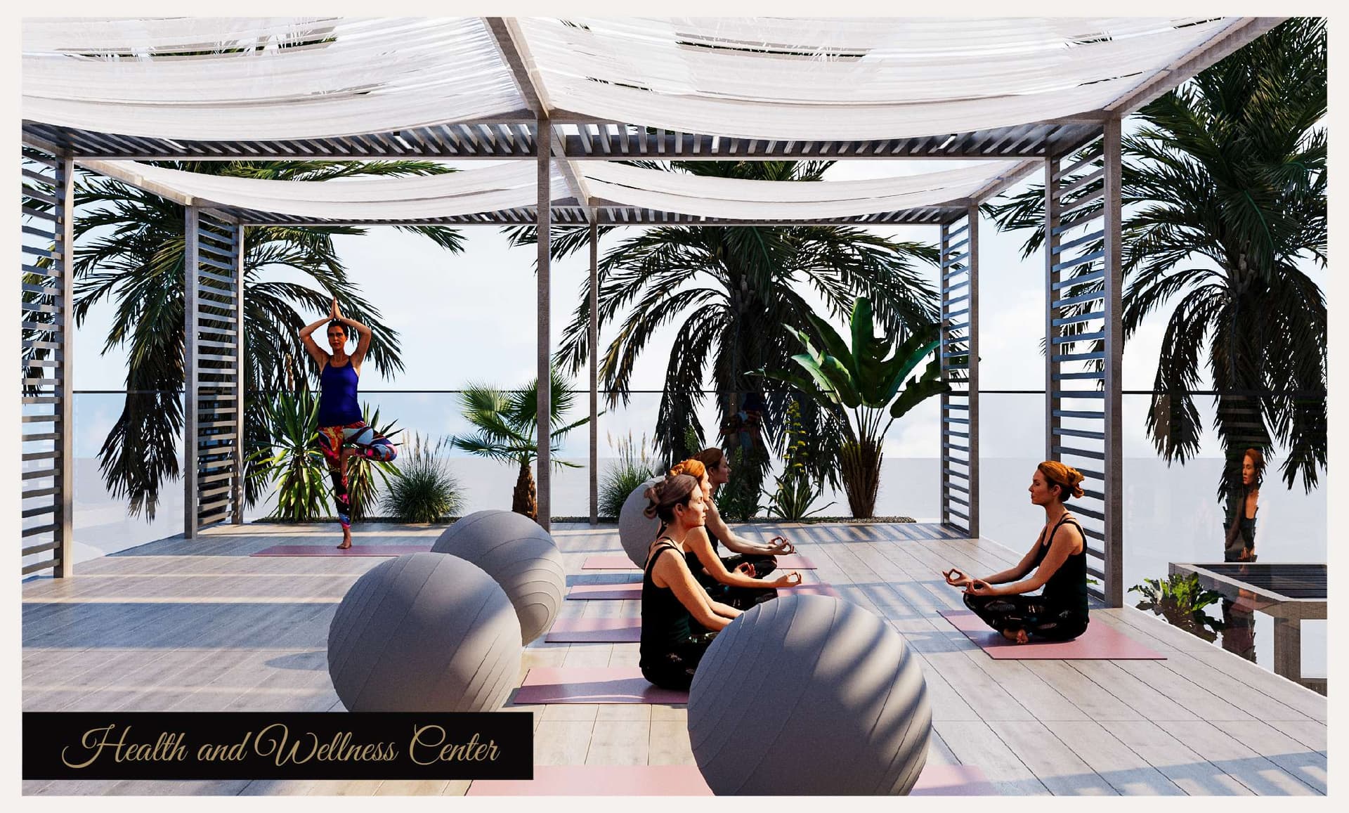 Elevate amenity Health And Welness Center in Arjan, Dubai, by Prescott
