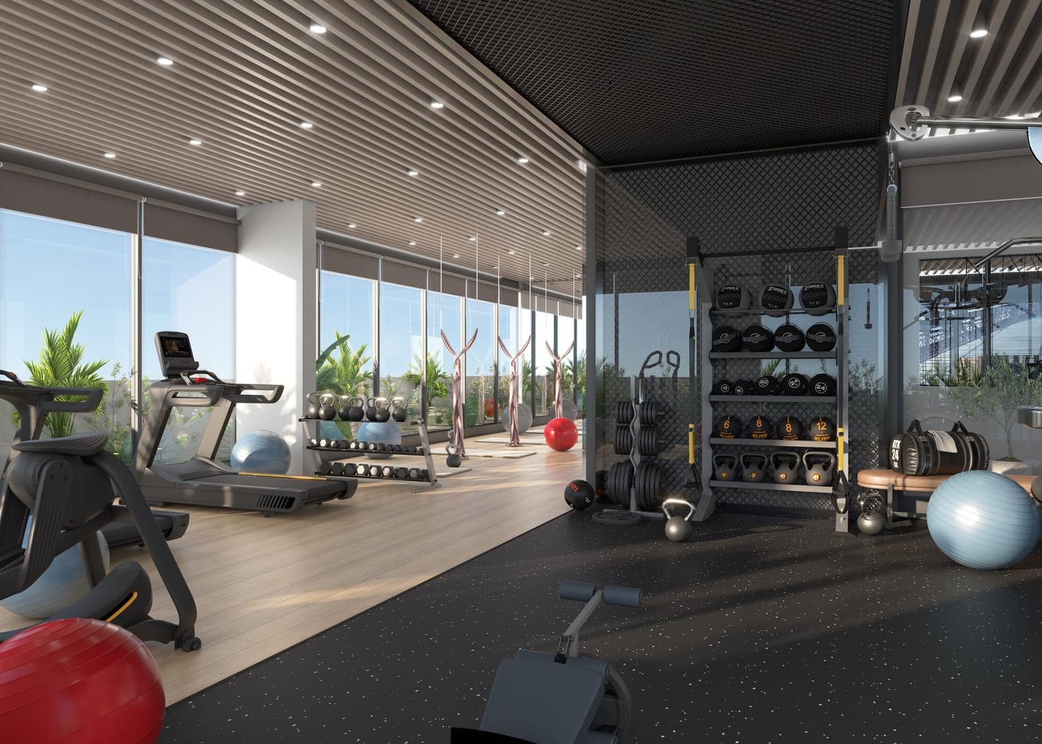 Elevia Residences amenity Gym - Dubai International City, Dubai - by Valores Property Development LLC