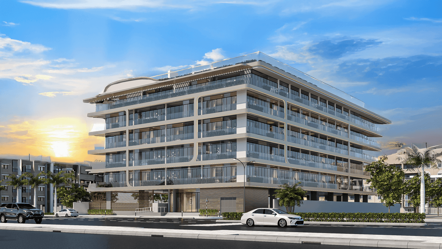 Elevia Residences exterior view - Dubai International City, Dubai - by Valores Property Development LLC