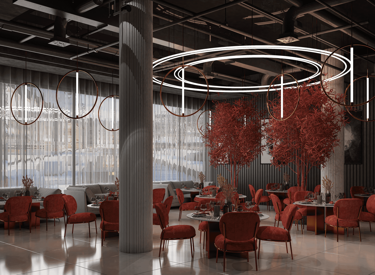 Elitz 2 amenity Cafe Lounge - JVC (Jumeirah Village Circle), Dubai - by Danube