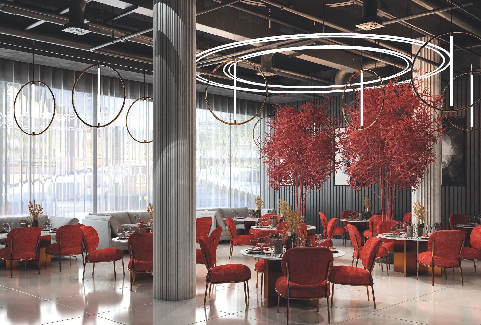 Elitz 3 amenity Cafe Lounge - JVC (Jumeirah Village Circle), Dubai - by Danube