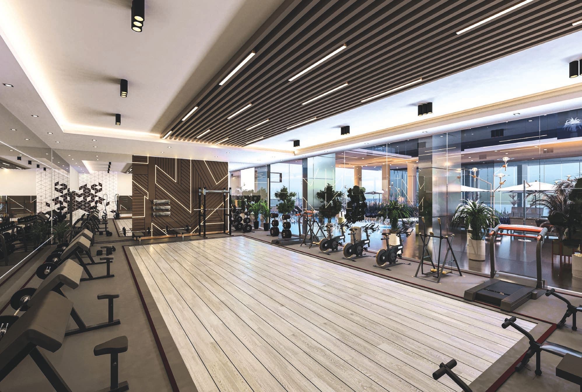 Elitz 3 amenity Gym - JVC (Jumeirah Village Circle), Dubai - by Danube