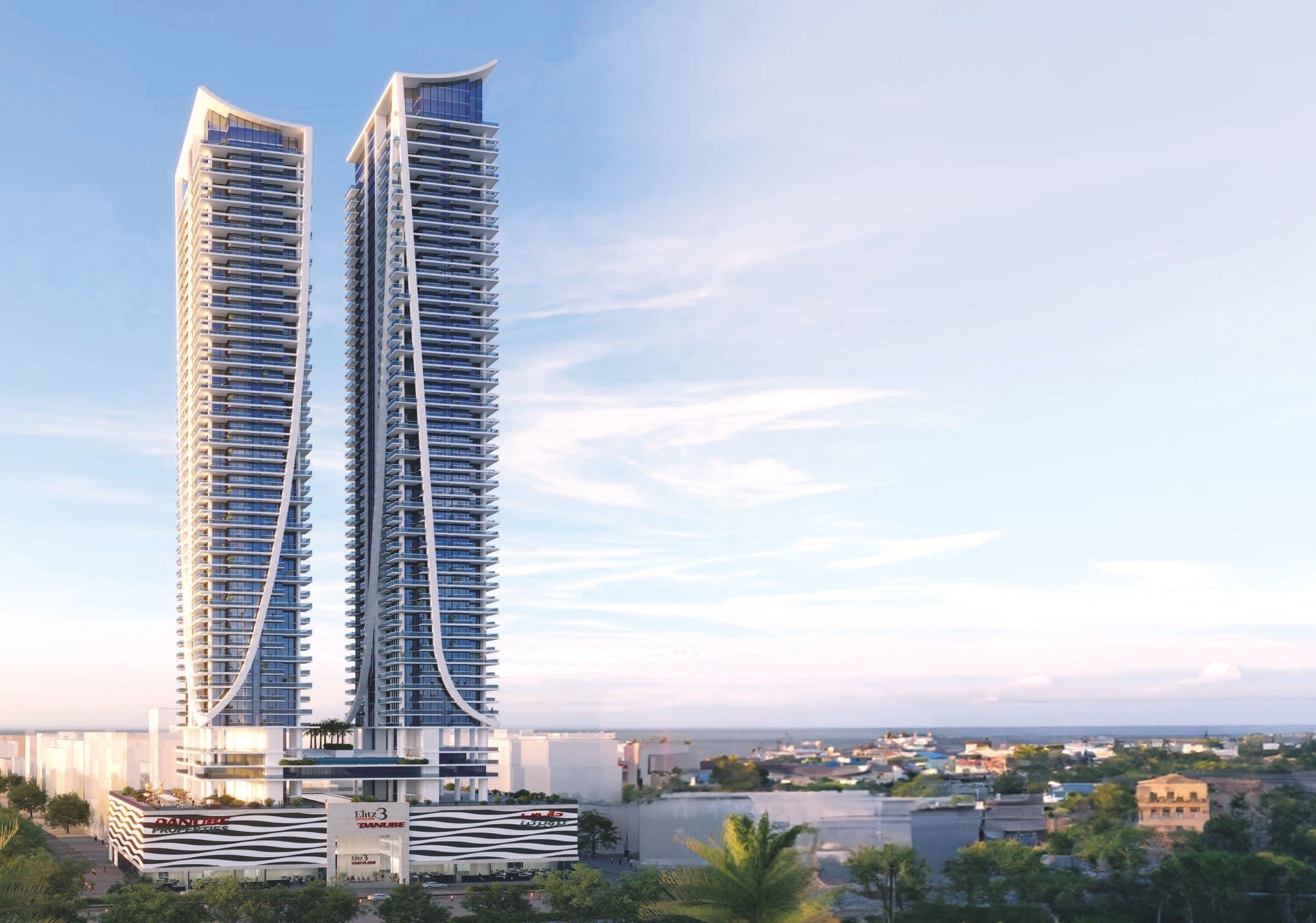 Elitz 3 exterior view - JVC (Jumeirah Village Circle), Dubai - by Danube