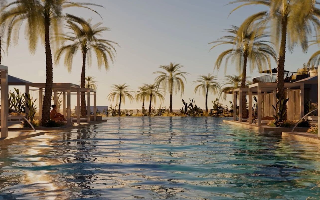 Ellington Cove amenity Infinity Pool - Dubai Islands, Dubai - by Ellington