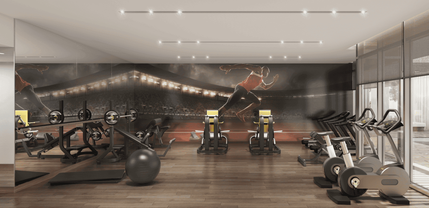 Ellington DT1 amenity Gym - Downtown Dubai, Dubai - by Ellington