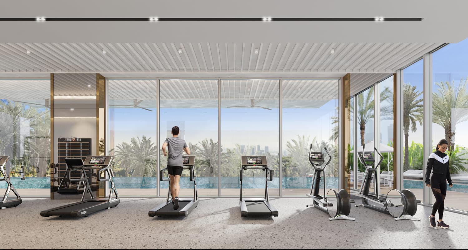 Ellington House III amenity Fitness Studio in Dubai Hills, Dubai