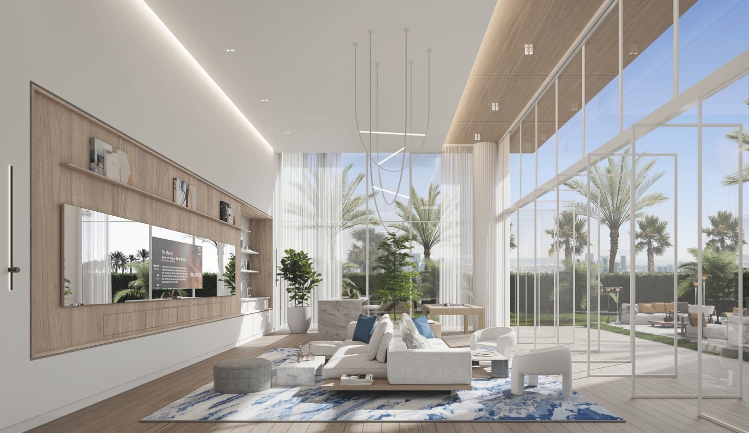 Ellington House IV amenity Club Lounge&Games Area in Dubai Hills, Dubai