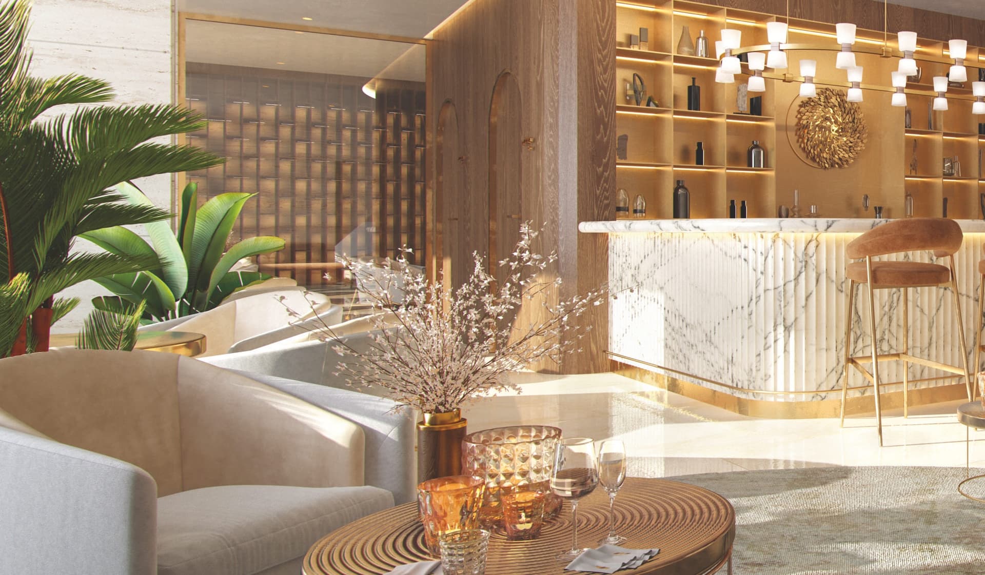 Ellington Ocean House amenity Dedicated Space For A Private- Club in Palm Jumeirah, Dubai