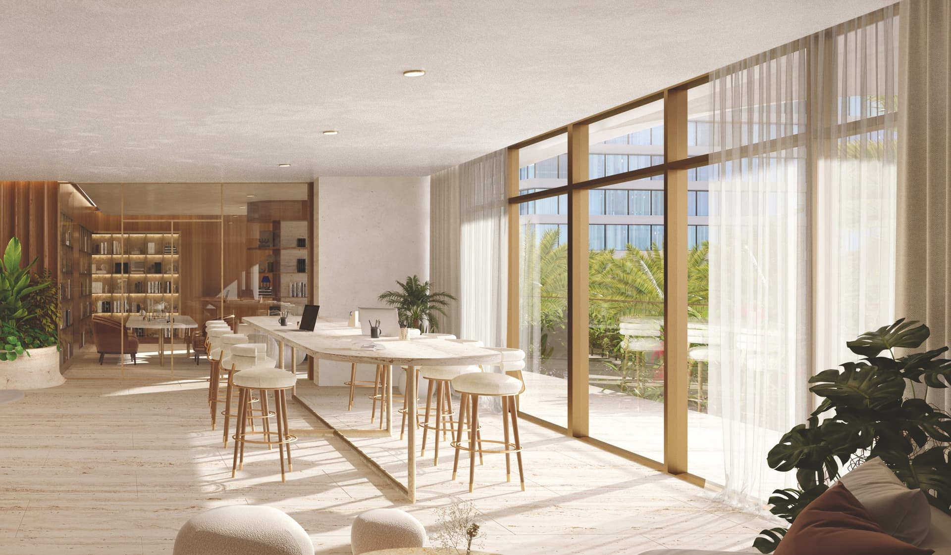 Ellington Ocean House amenity Flexible Workspaces in Palm Jumeirah, Dubai