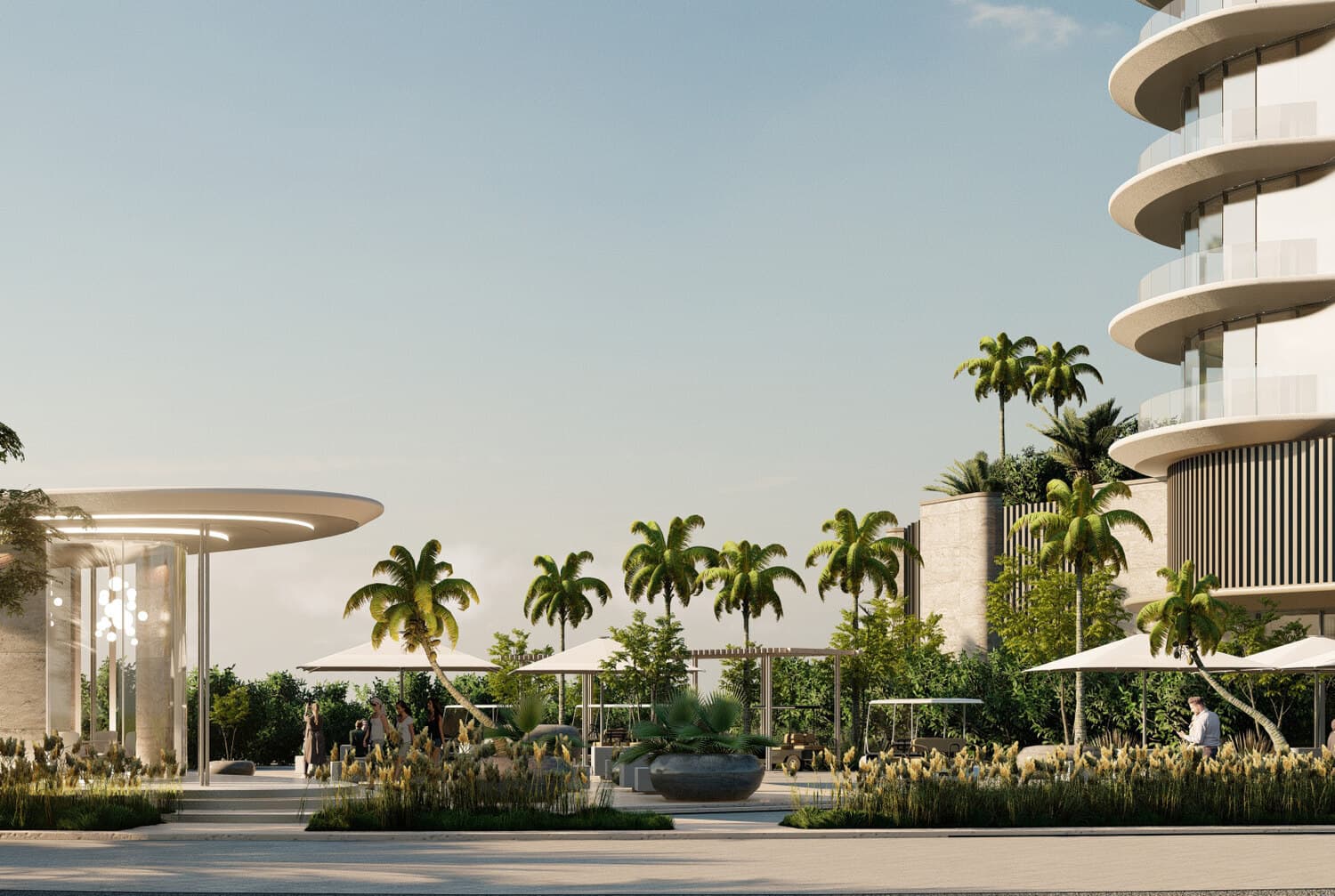 Ellington Views I and II amenity Beach Pavilion - Al Jazeera Al Hamra, Dubai - by Ellington