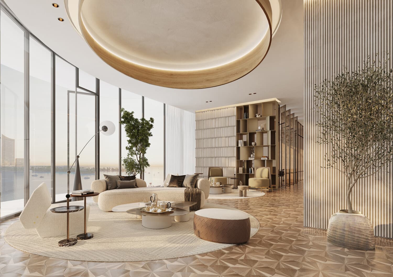 Ellington Views I and II amenity Clubhouse - Al Jazeera Al Hamra, Dubai - by Ellington