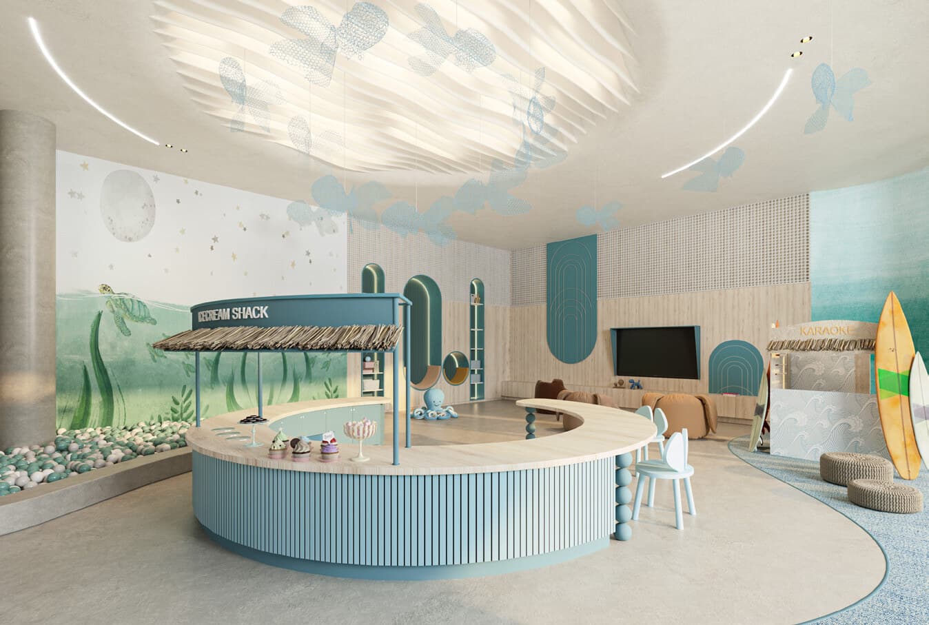 Ellington Views I and II amenity Kids Club - Al Jazeera Al Hamra, Dubai - by Ellington