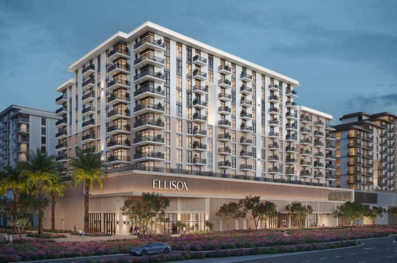 Ellison exterior view - Town Square, Dubai - by Nshama Group