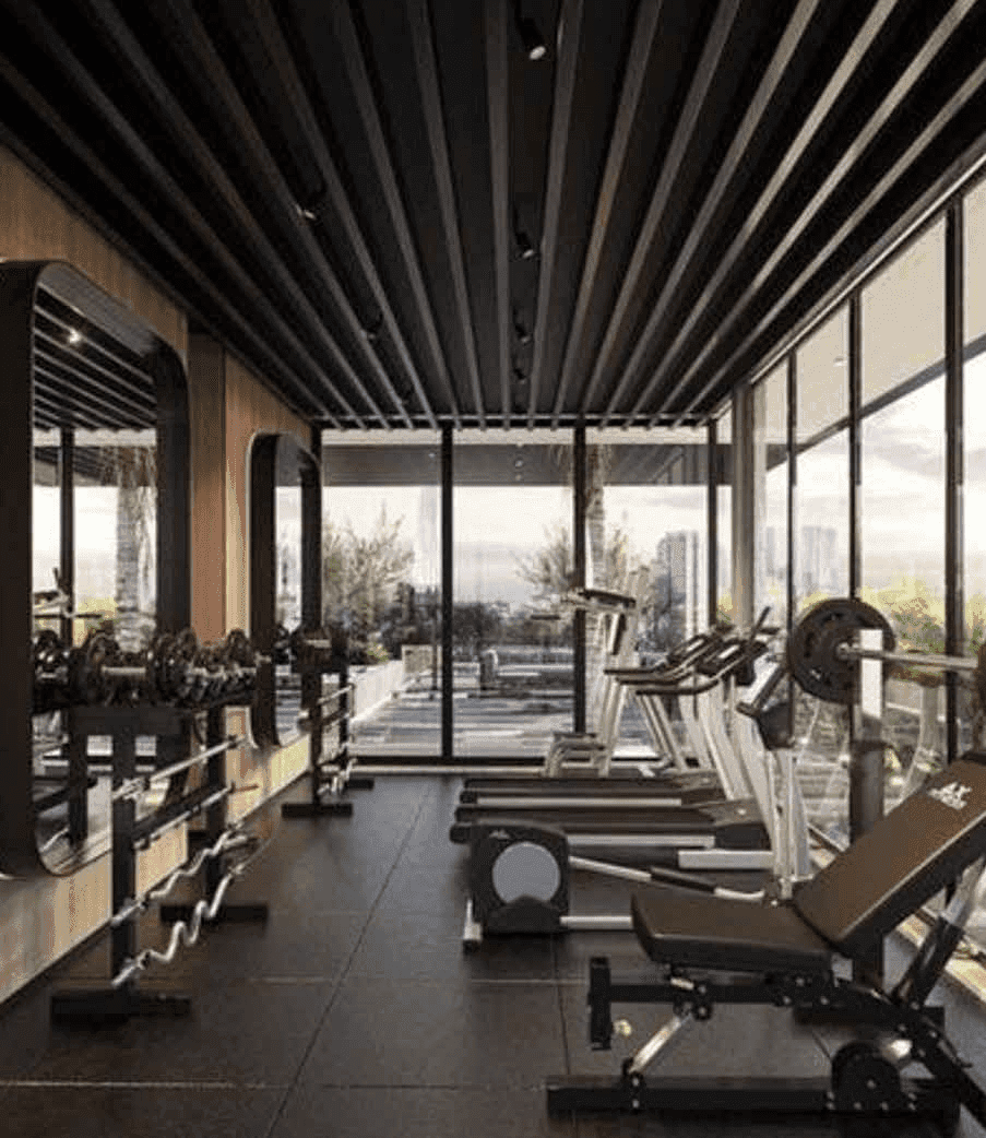 Elo 2 and 3 Damac amenity Gym - Damac Hills 2, Dubai - by DAMAC