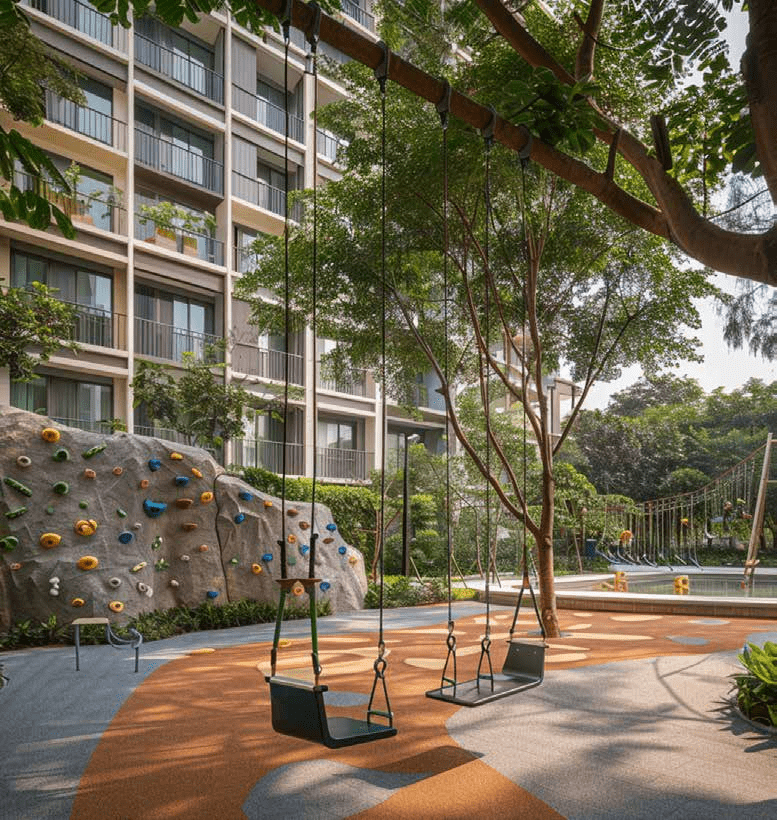 Elo 2 and 3 Damac amenity Kids’ Play Area - Damac Hills 2, Dubai - by DAMAC