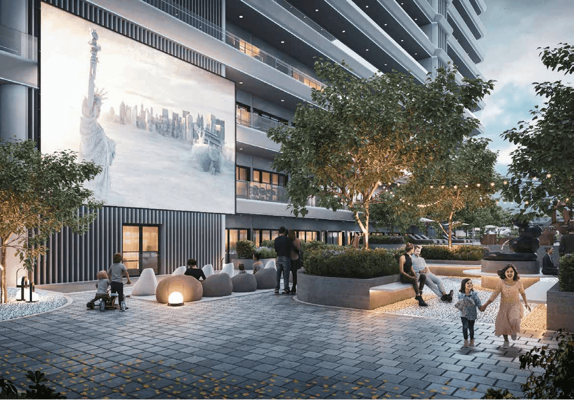 Elo 2 and 3 Damac amenity Outdoor Cinema - Damac Hills 2, Dubai - by DAMAC