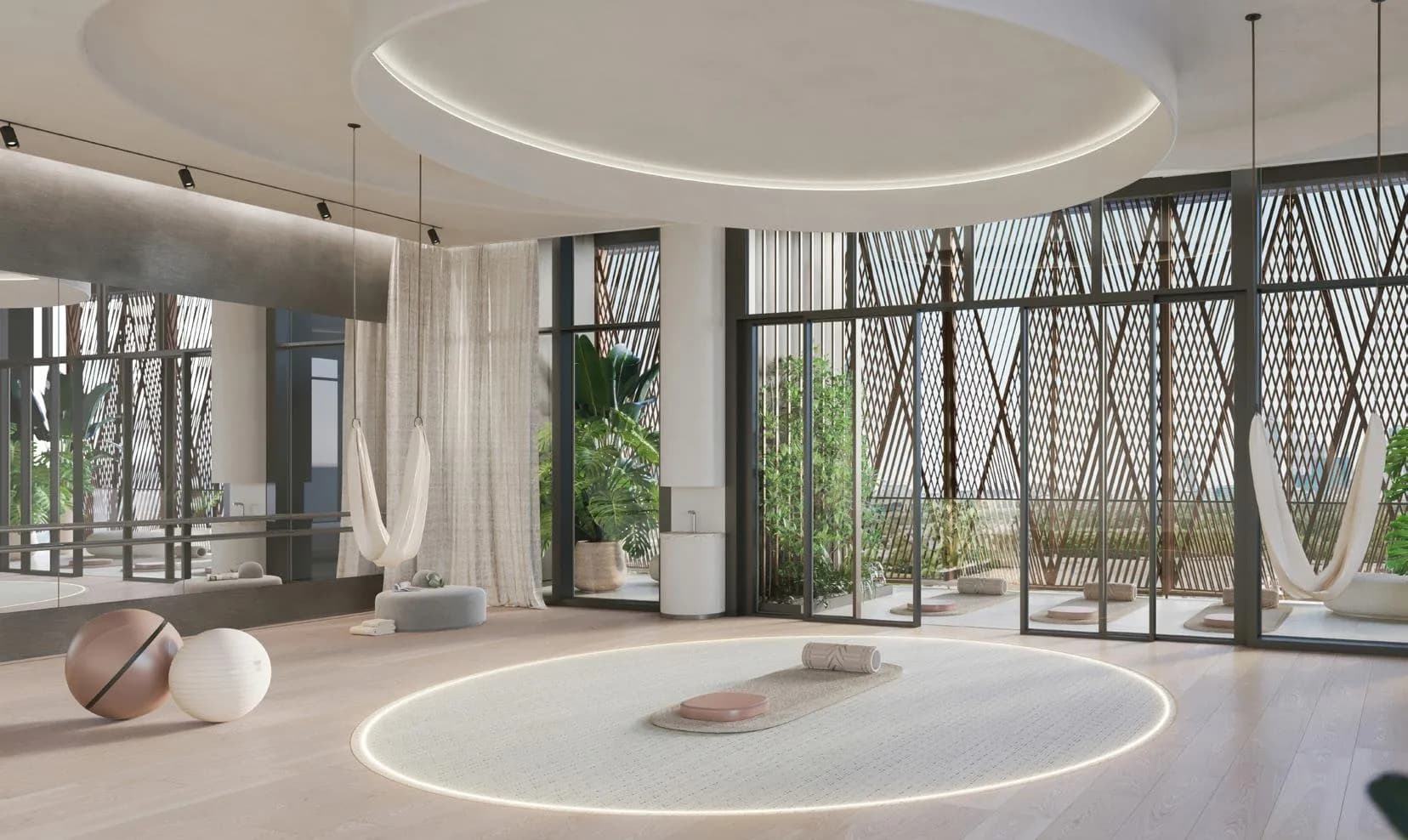 Eltiera Views amenity Dance Studio - Emirates Hills, Dubai - by Ellington