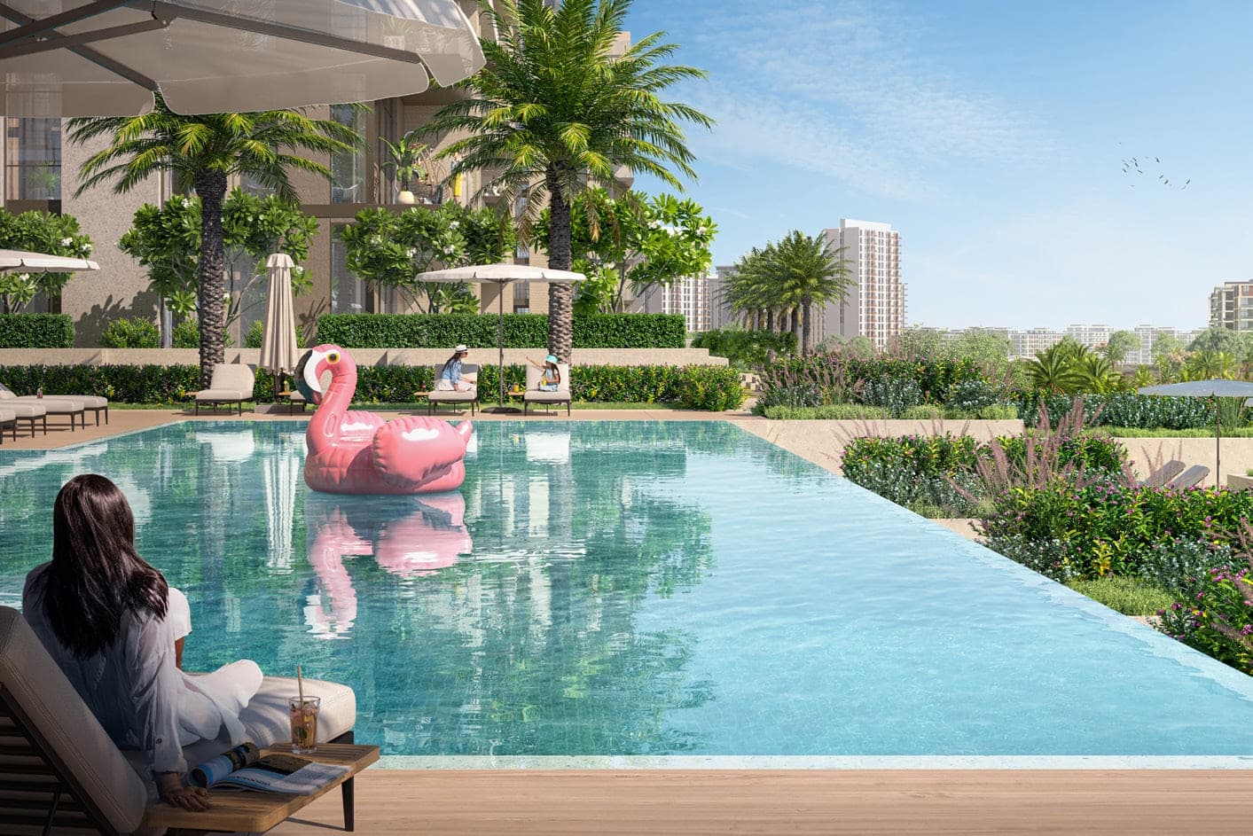Elvira amenity Swimming Pool & Kids' Pool in Dubai Hills, Dubai, by Emaar