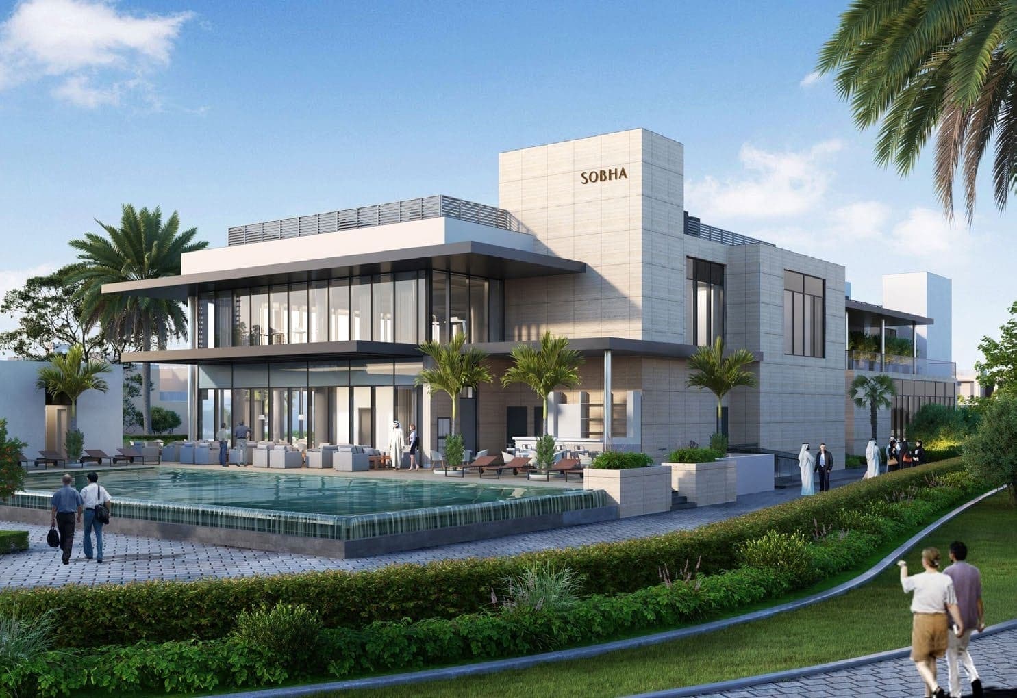 Elwood amenity Clubhouses - The Valley, Dubai - by Sobha
