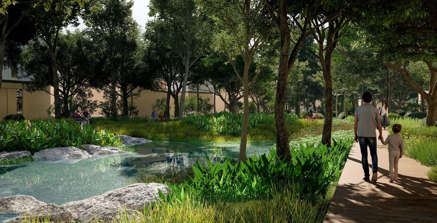 Elwood amenity Gardens - The Valley, Dubai - by Sobha