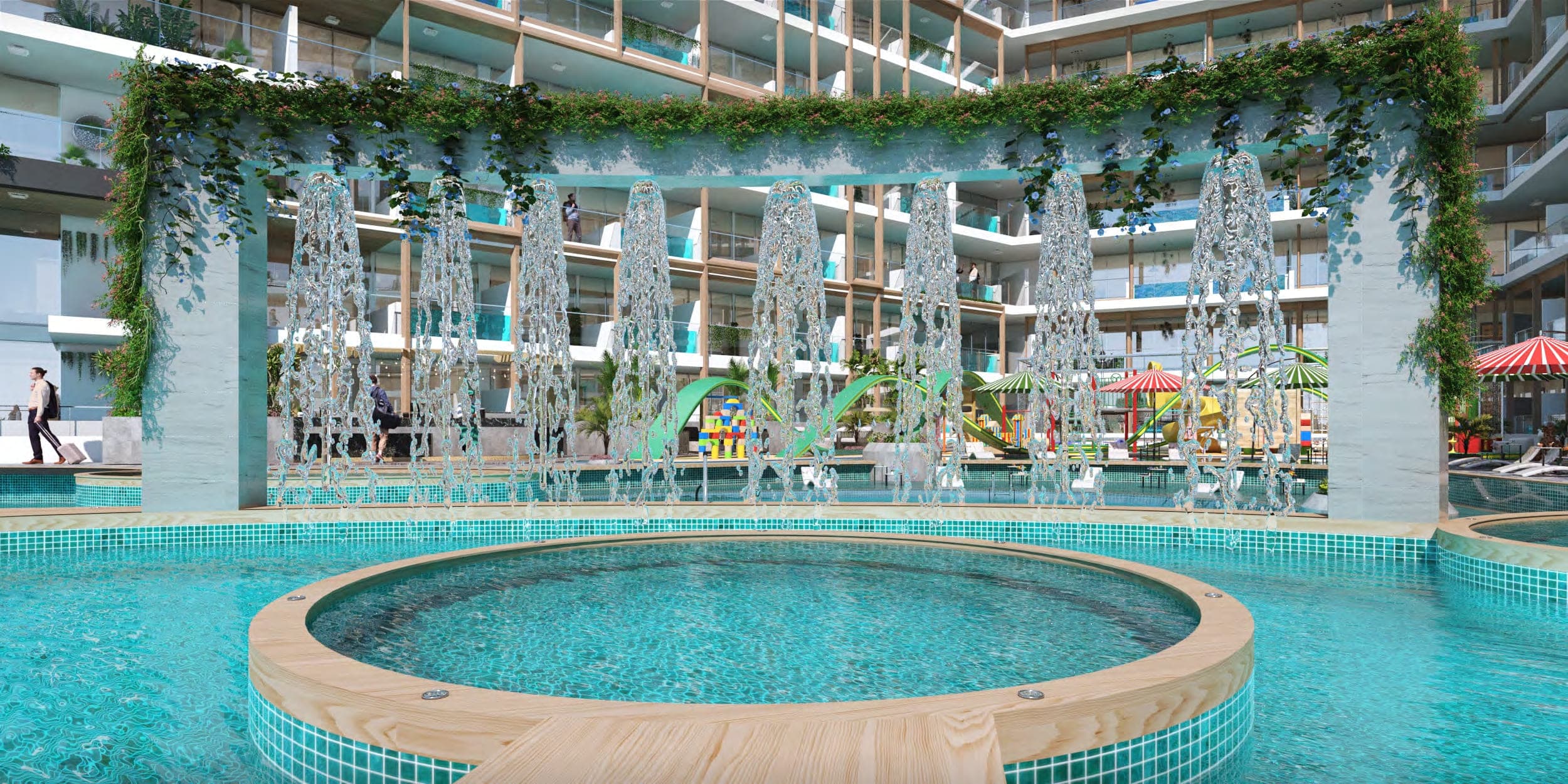 Empire Estates amenity Jacuzzi - Arjan, Dubai - by Empire Developments