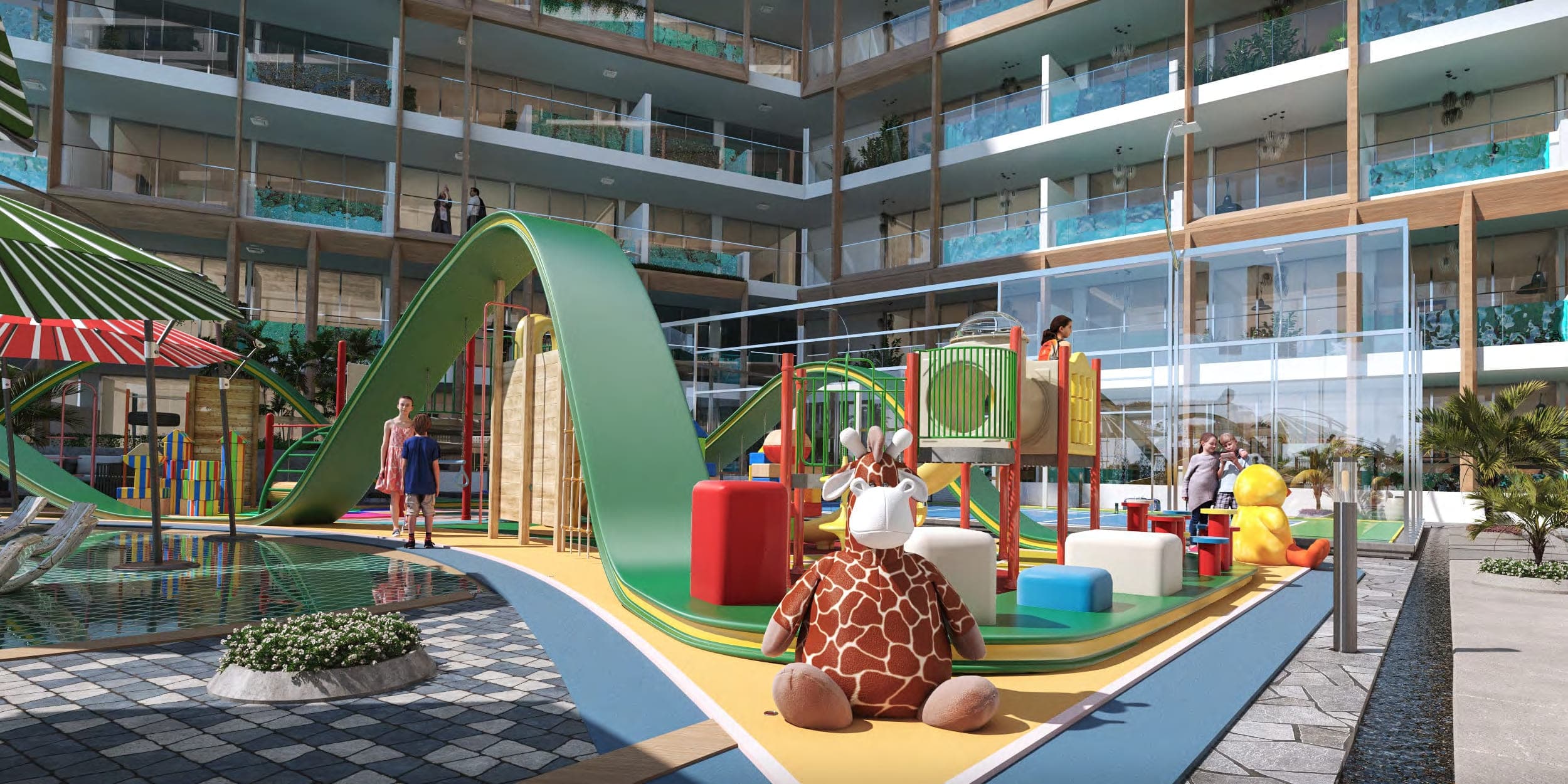 Empire Estates amenity Kids Play Area - Arjan, Dubai - by Empire Developments