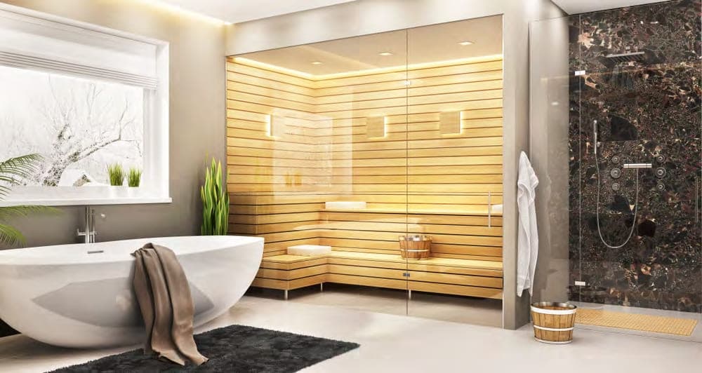 Empire Estates amenity Steam Room - Arjan, Dubai - by Empire Developments